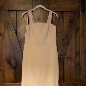 Monique lhuillier formal dress in champagne